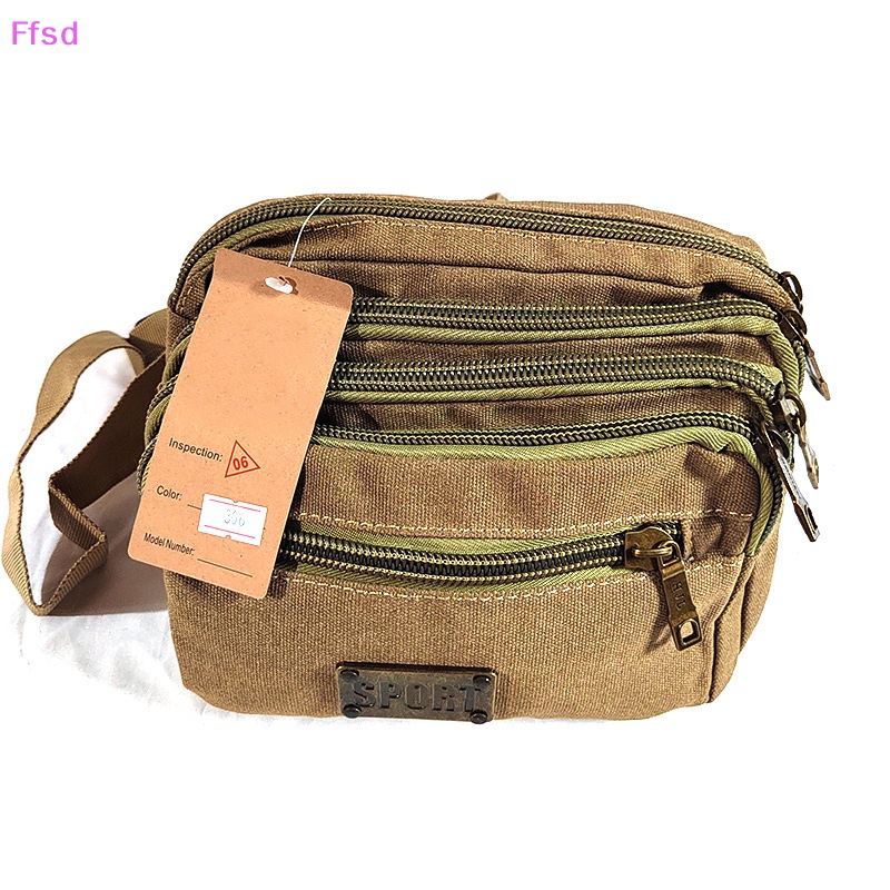 Túi Canvas Đeo Hông Đựng Điện Thoại Chất Lượng Cao Phong Cách Vintage Cho Nam