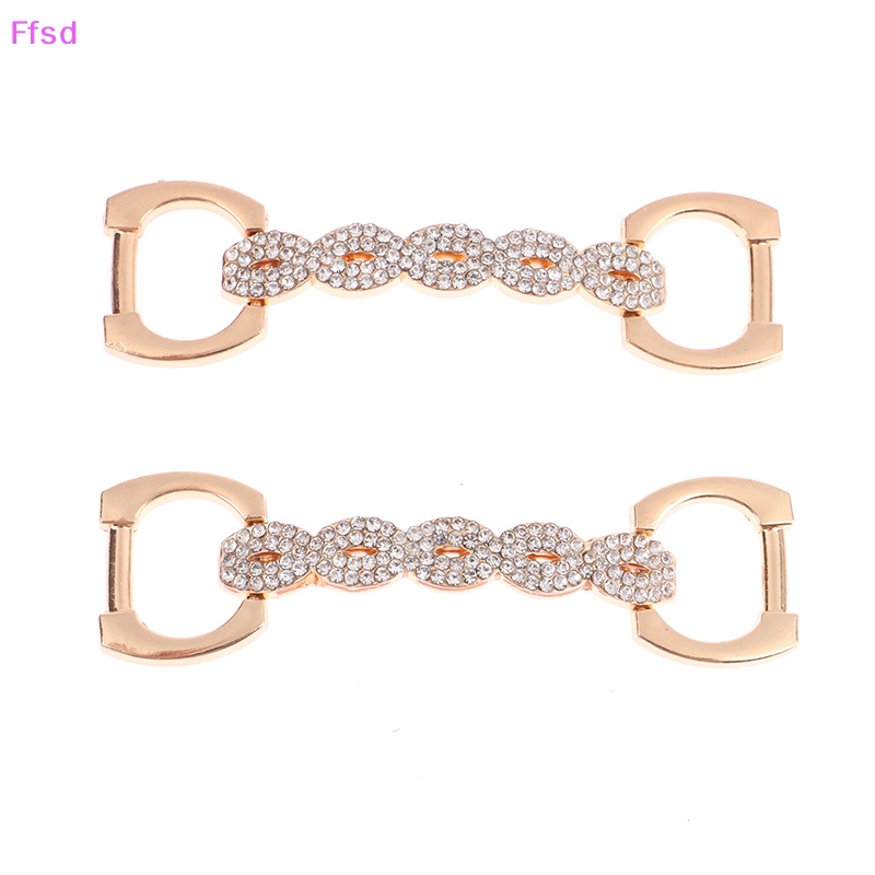 1 Khóa Kẹp Giày Cao Gót Đính Đá Trang Trí Sang Trọng Cho Nữ