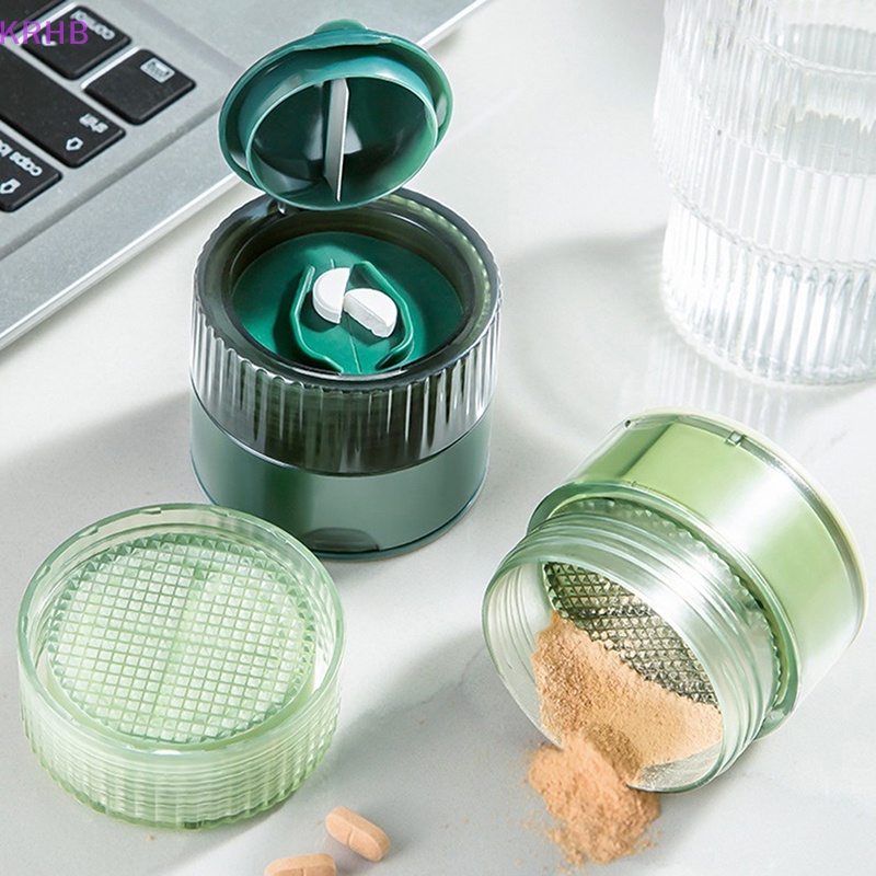 Hộp Cắt Thuốc Viên Chia Ngăn Tiện Dụng Mới