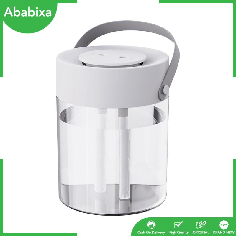 [Ababixa] Máy Phun Sương Tạo Độ Ẩm Không Khí Cá Nhân Để Bàn Có Đèn LED Sạc USB Nhỏ Gọn Yên Tĩnh 3L Cho Dorm