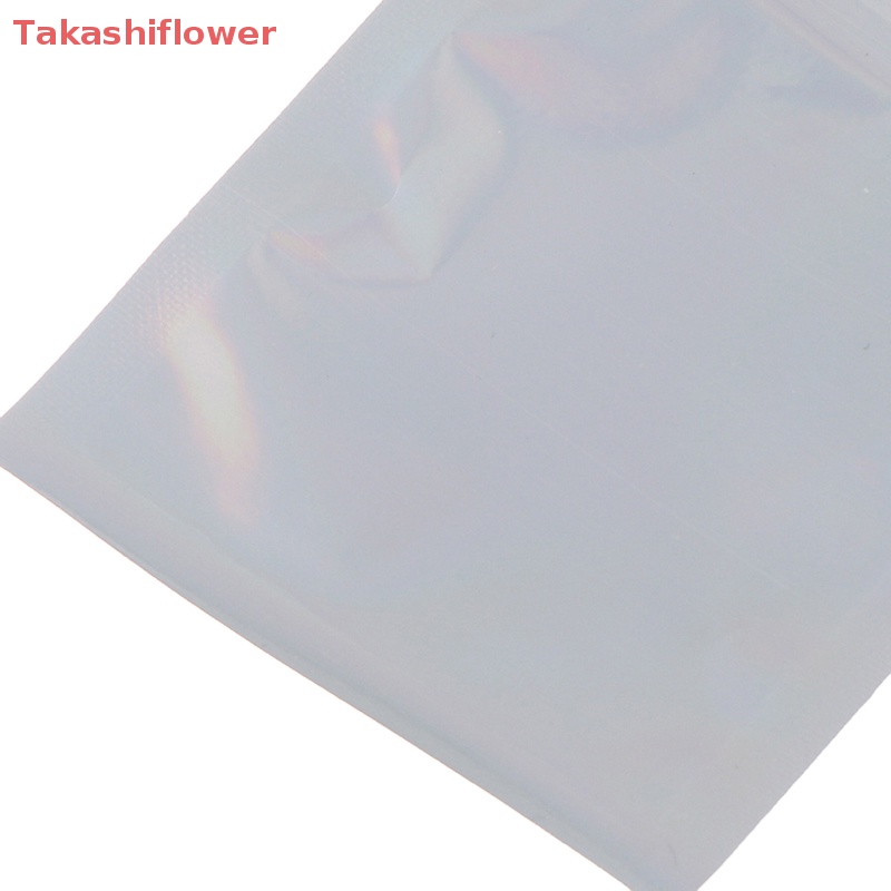 Set 10 Túi Zip Lá Nhôm Trong Suốt Đựng Trang Sức Tiện Dụng