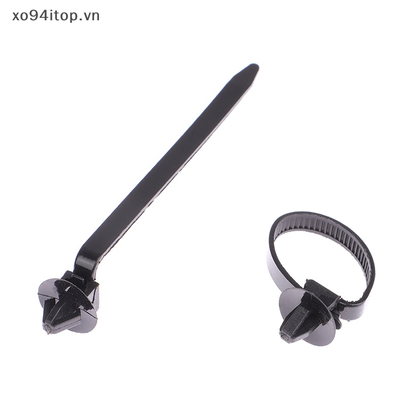 Set 10 Dây Rút Nylon Cố Định Dây Cáp Tiện Dụng Dành Cho Ô Tô