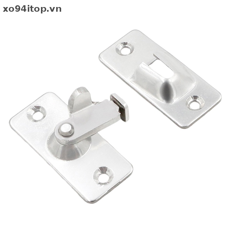 Bộ Chốt Cửa Bằng Thép Không Gỉ 90 Độ Tiện Dụng