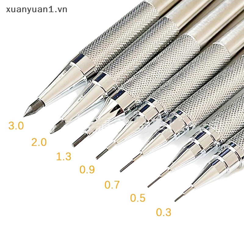 Bút Chì Bấm 0.3 / 0.5 / 0.7 / 0.9 / 1.3 / 2.0 / 3.0mm Tiện Dụng