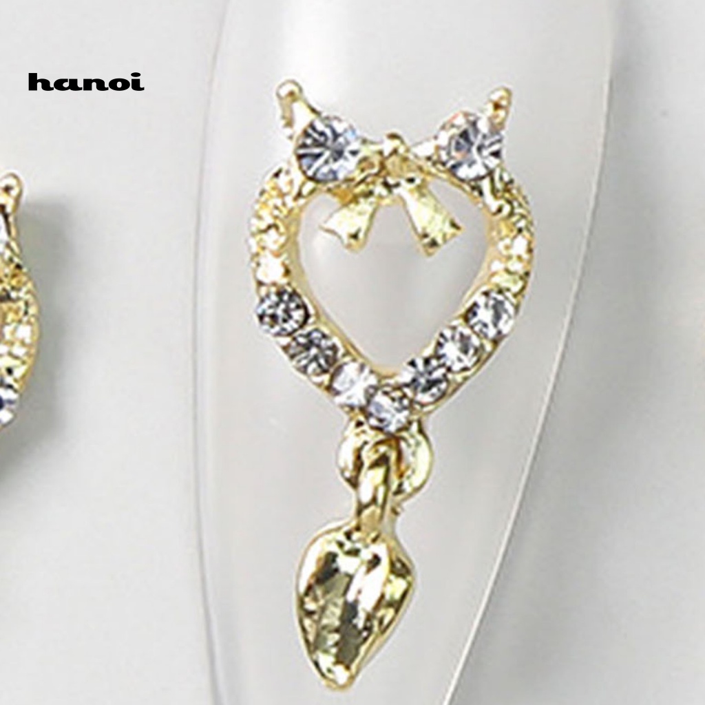 Set 5 Hộp Phụ Kiện Trang Trí Móng Tay Nghệ Thuật DIY