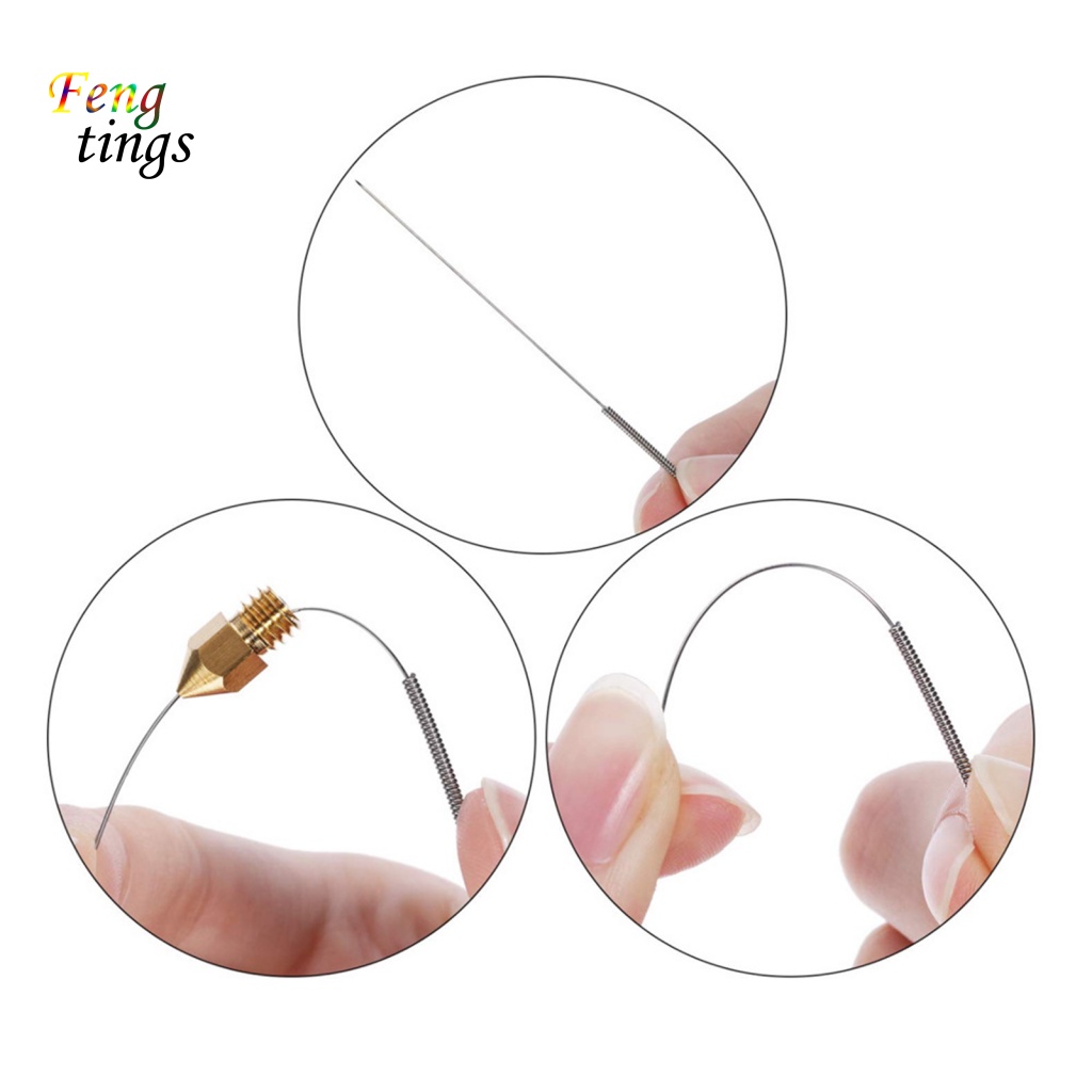 1 Bộ Vòi Phun Máy In 3D Bằng Kim Loại Độ Bền Cao Chống Rỉ Sét