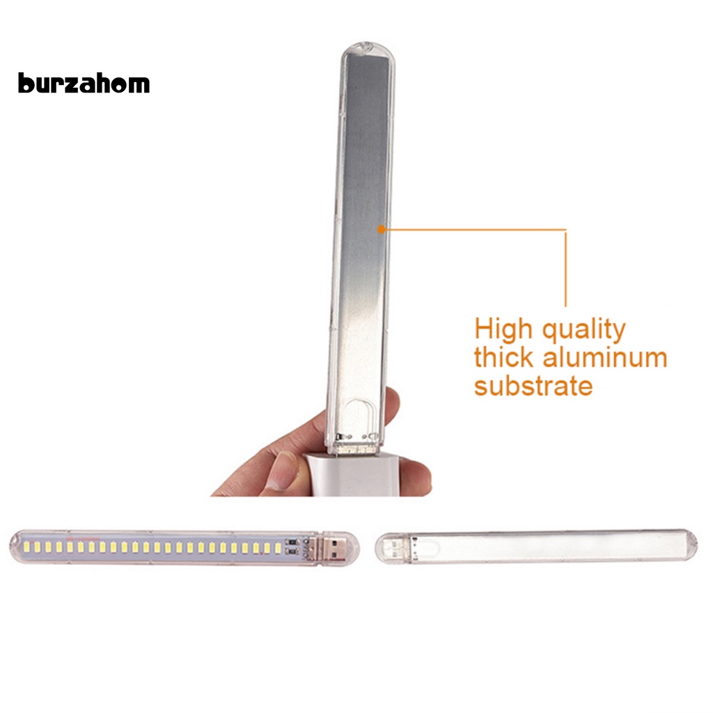 Đèn Đọc Sách USB 24 Bóng 5V Công Tắc Cảm Ứng Độ Sáng Cao Không Chói Mắt Di Động Tiện Dụng Cho Gia Đình