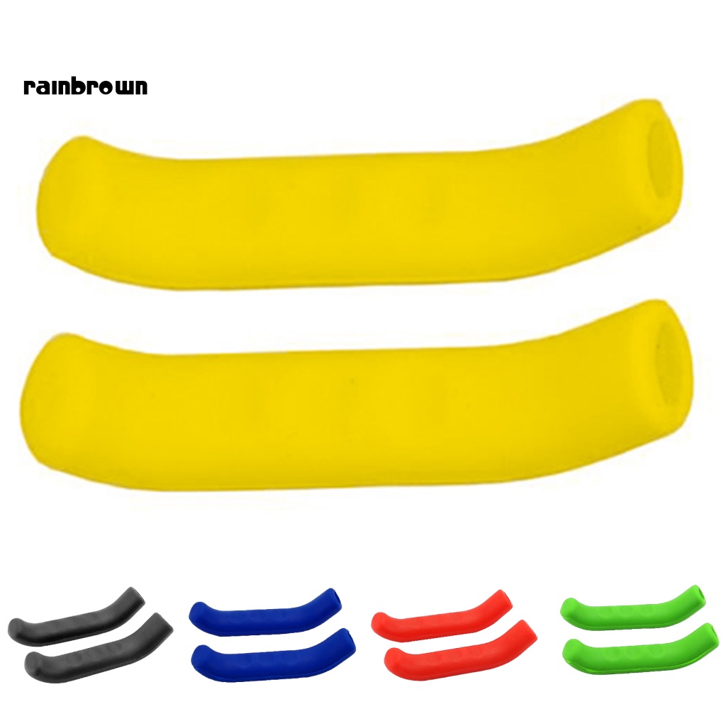 Bộ 2 Vỏ Silicon BảO Vệ Tay Thắng Xe Đạp MTB