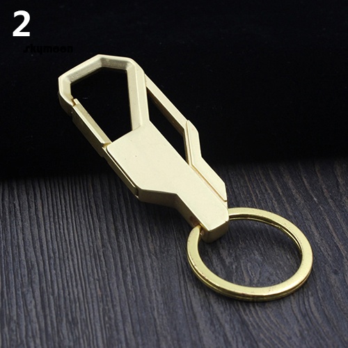 Móc Chìa Khóa Xe Hơi Bằng Hợp Kim Kẽm Siêu Bền Thiết Kế Đơn Giản Tiện Dụng Cho Nam
