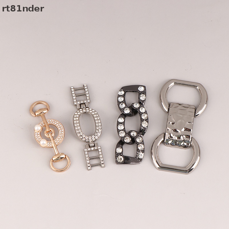 Rt 1 Cặp Phụ Kiện Trang Trí Giày Cao Gót Đính Đá Cho Cô Dâu