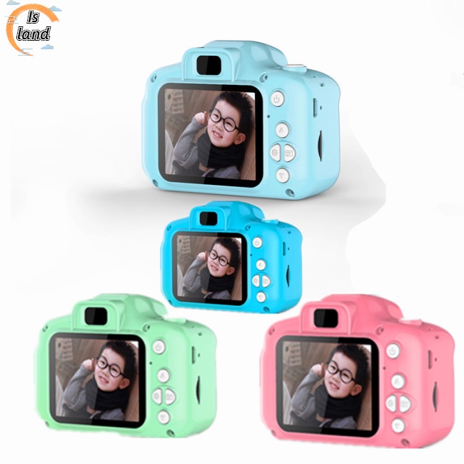 Máy Ảnh Kỹ Thuật Số 8mp Hd Chống Sốc Có Thể Sạc Lại Dành Cho Trẻ Em