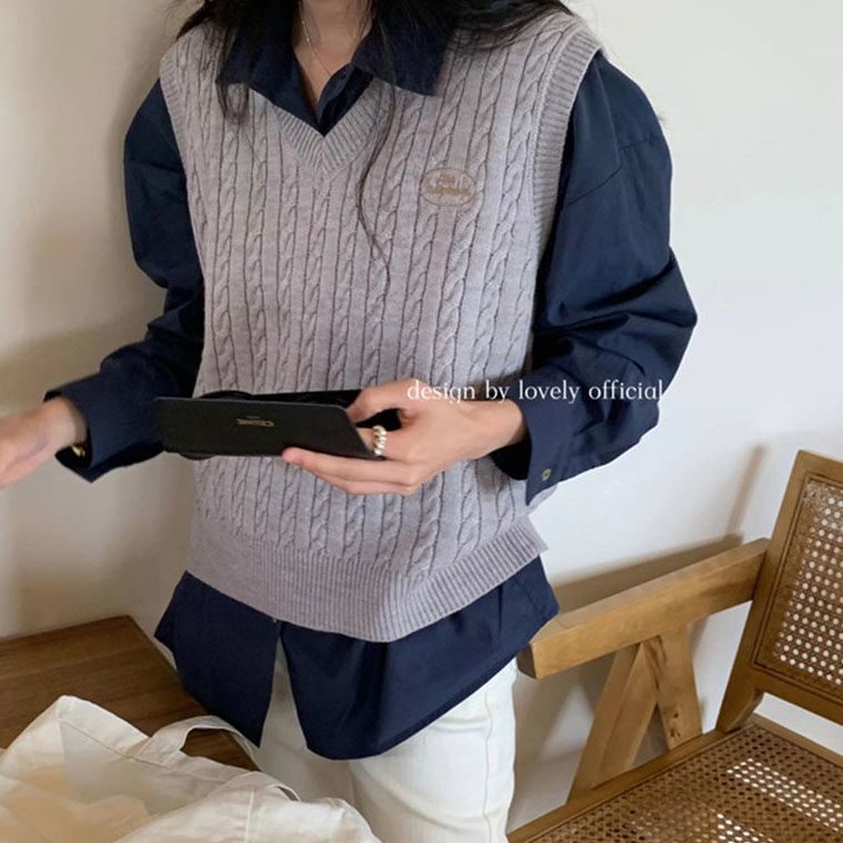 Áo Dệt Kim Sát Nách Màu Trơn Cổ Điển Thời Trang Hè Thu Cho Nữ