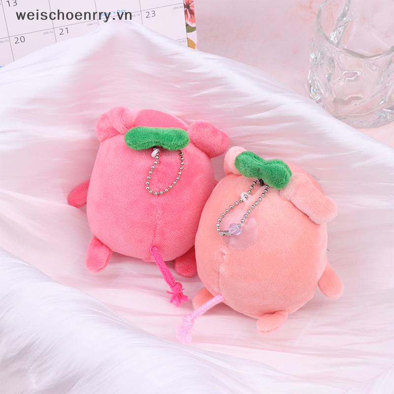 Móc Khóa Hình Heo Hồng Nhồi Bông Đáng Yêu
