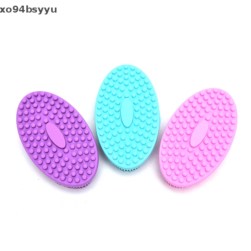 Bàn Chải Tắm Xo94Bsyu Bằng Silicon Mềm Tẩy Tế Bào Chết Cho Da Em Bé