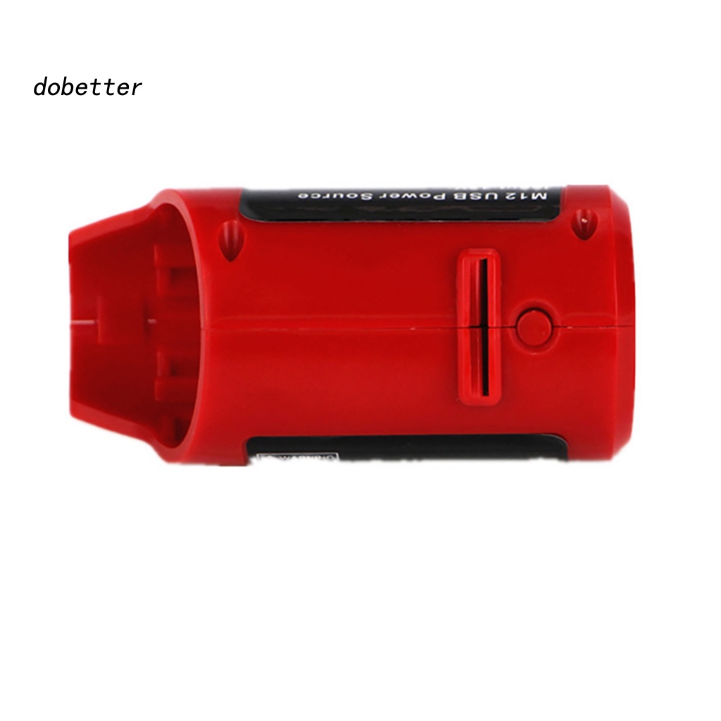 Bộ ChuyểN ĐổI Pin USB DC 12V Cho Milwaukee 49-24 - 2310 48-59 - 1201 M12