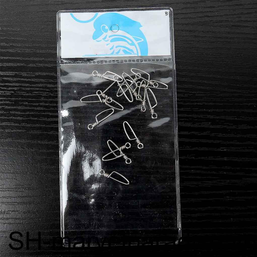 Set 100 Khuyên Nối Câu Cá Bằng Thép Không Gỉ