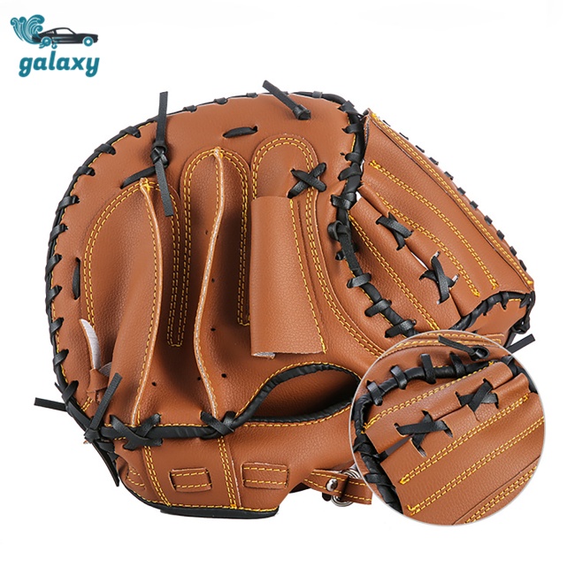 Galaxy Găng Tay Bóng Chày Bằng Nhựa Pvc Dày Dặn Mềm Mại Chuyên Dụng Cho Thanh Thiếu Niên