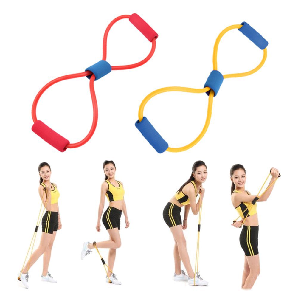 Resistance Training Bands Sport Elastico Para Exercicios Yoga Pilates Ankle Strap Fitness Equipment Tool Tube Workout [Q/9]