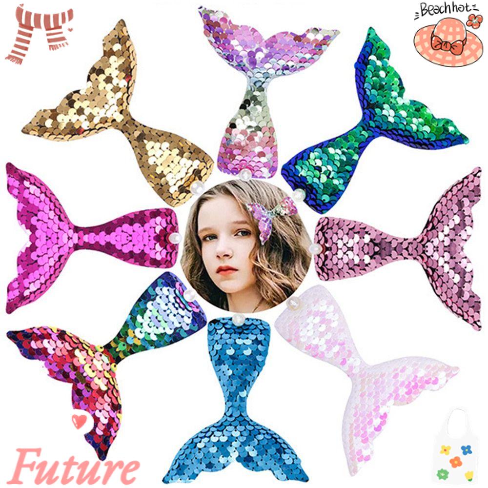 Kẹp Tóc Đính Sequin Họa Tiết Hoạt Hình Xinh Xắn