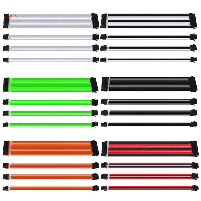 Dây Cáp Nối Dài Nguồn Máy Tính 24-PIN 8-PIN 6PIN 4 + 4PIN PCI-E