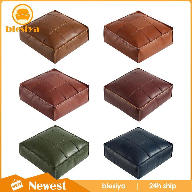 Đệm Kê Chân Ottoman Bằng Da PU Mềm Mại Dành Cho Trẻ Em Dưới Bàn