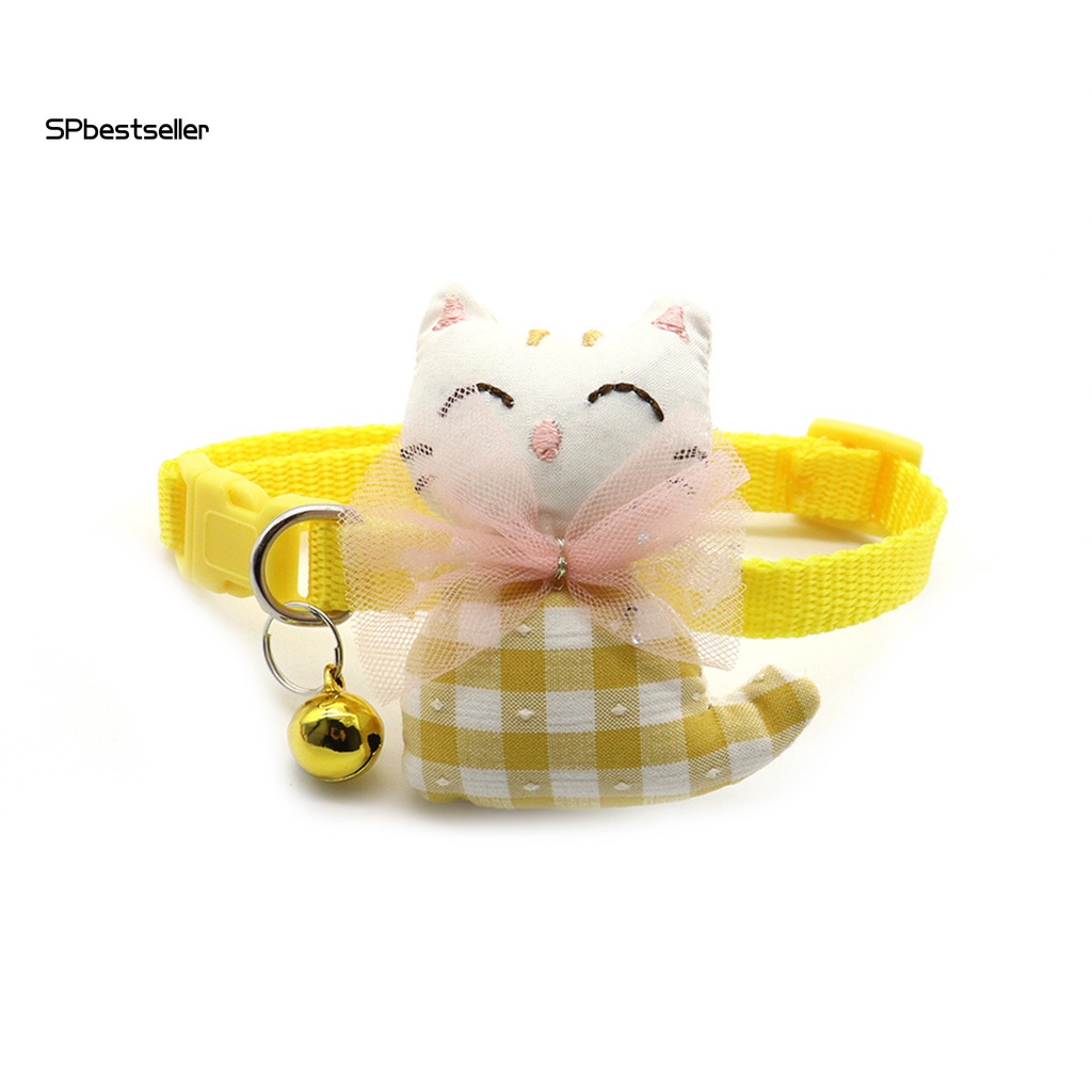 Set 6 Vòng Cổ Thú Cưng Gắn Chuông Dễ Thương