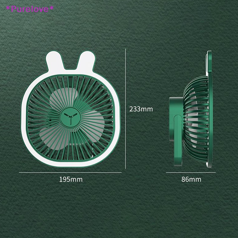 Quạt Làm Mát USB Để Bàn Không Gây Tiếng Ồn Cho Laptop Notebook PC Ofiice Mới