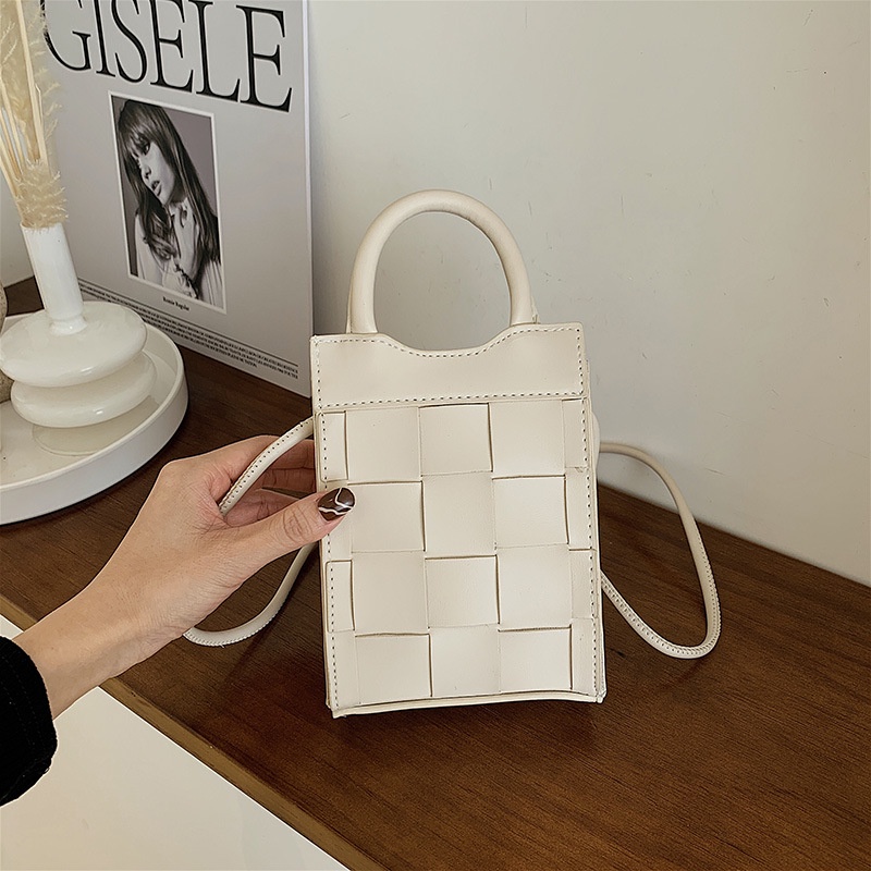 Túi Đeo Vai Đựng Điện Thoại / Chìa Khóa / Son Môi Hình Vuông Nhỏ Gọn Tiện Lợi Dành Cho Nữ