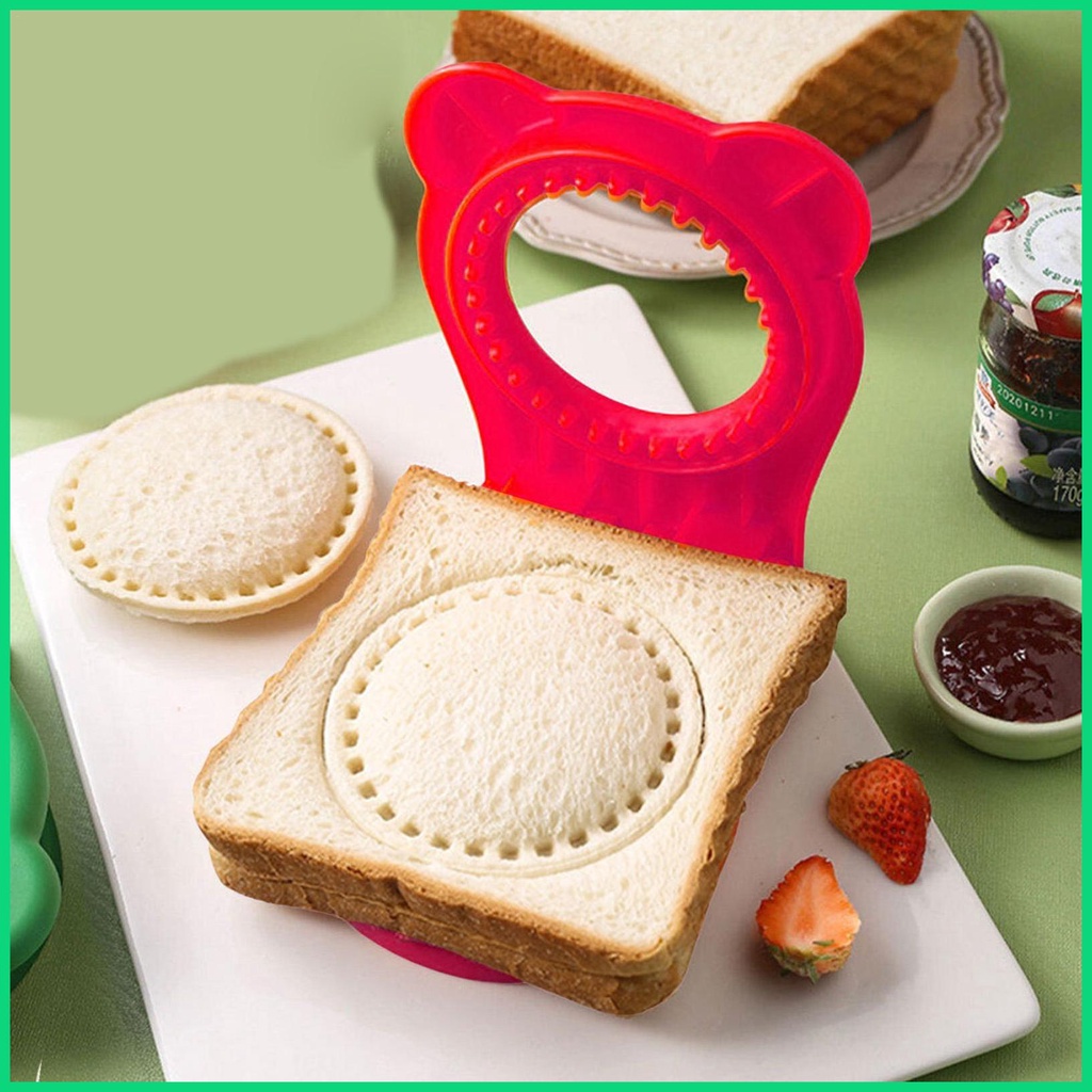 Khuôn Làm Bánh Sandwich Bằng Thép Không Gỉ DIY Cho Bé