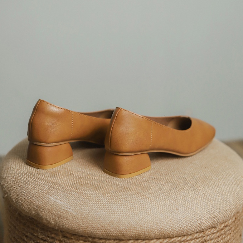 Giày Cao Gót 1 Ngày Thoải Mái Phong Cách Hàn Quốc Cho Nữ