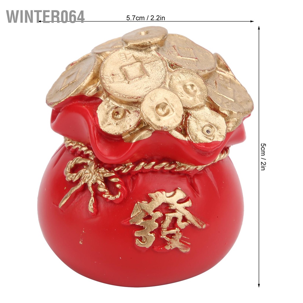 Winter064 Nhựa Vật Trang Trí Dễ Thương Bộ Sưu Tập Tài Lộc Bảng Điều Khiển Ô Tô Đa Năng Cho Nội Thất Xe Hơi