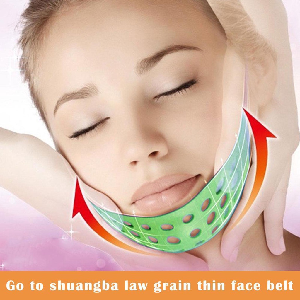 Mặt Nạ Silicone 2 Màu Tạo Khuôn Mặt Chữ V Thon Gọn A1D4