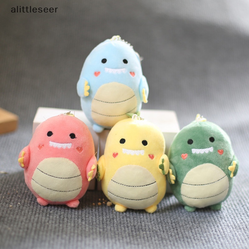 1 Móc Khóa Khủng Long Nhồi Bông Mềm Mại Dễ Thương