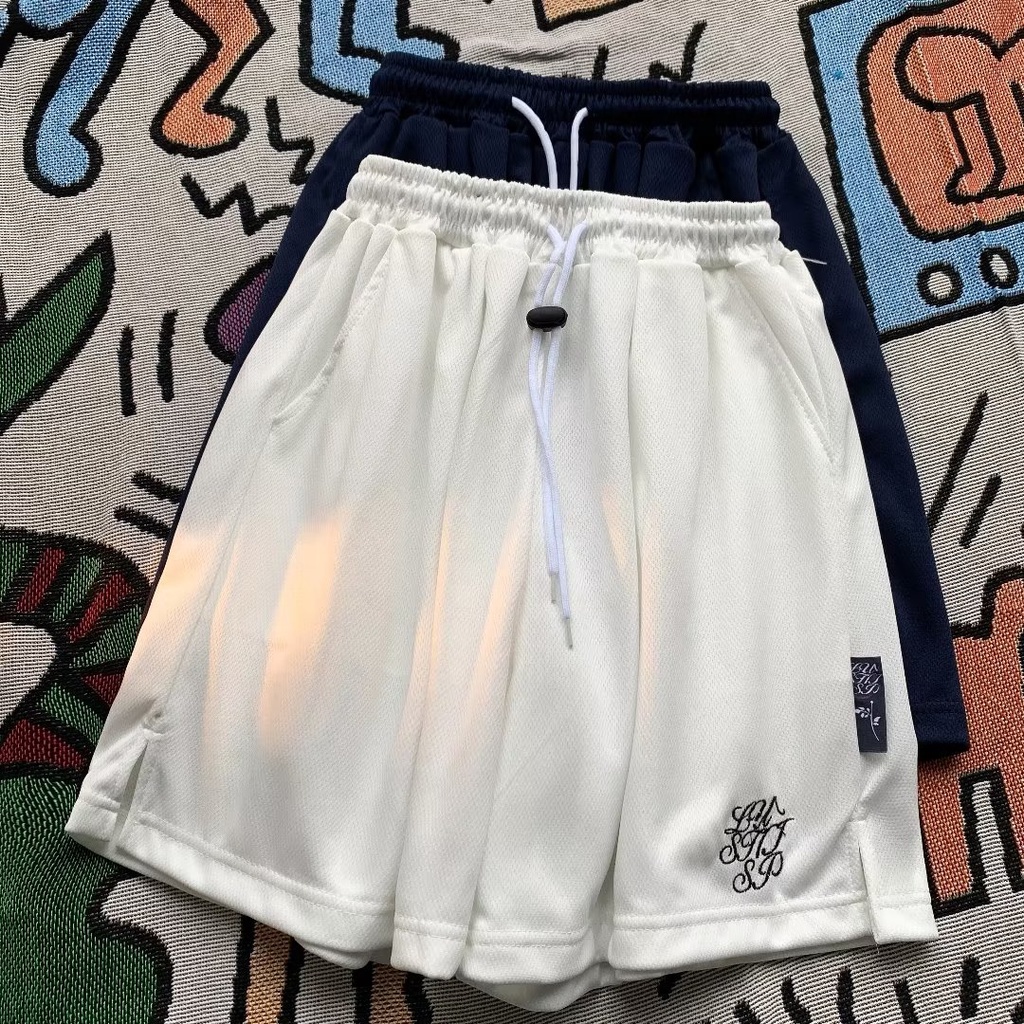 Quần Lửng Mùa Hè Phong Cách Đường Phố Mỹ Kiểu Mới Cho Nam Và Nữ