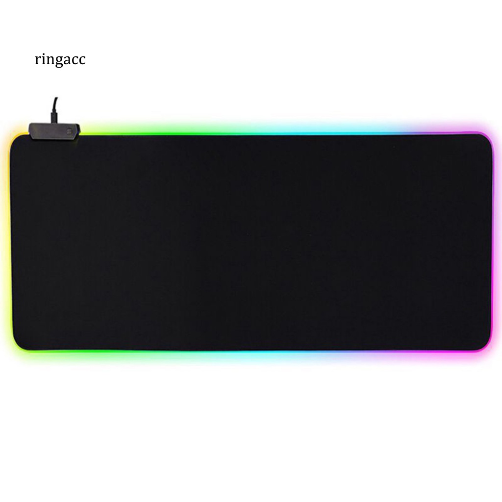 Tấm Lót Chuột RGA Mềm Mại Chống Trượt Thoáng Khí Có Đèn RGB Dành Cho Văn Phòng