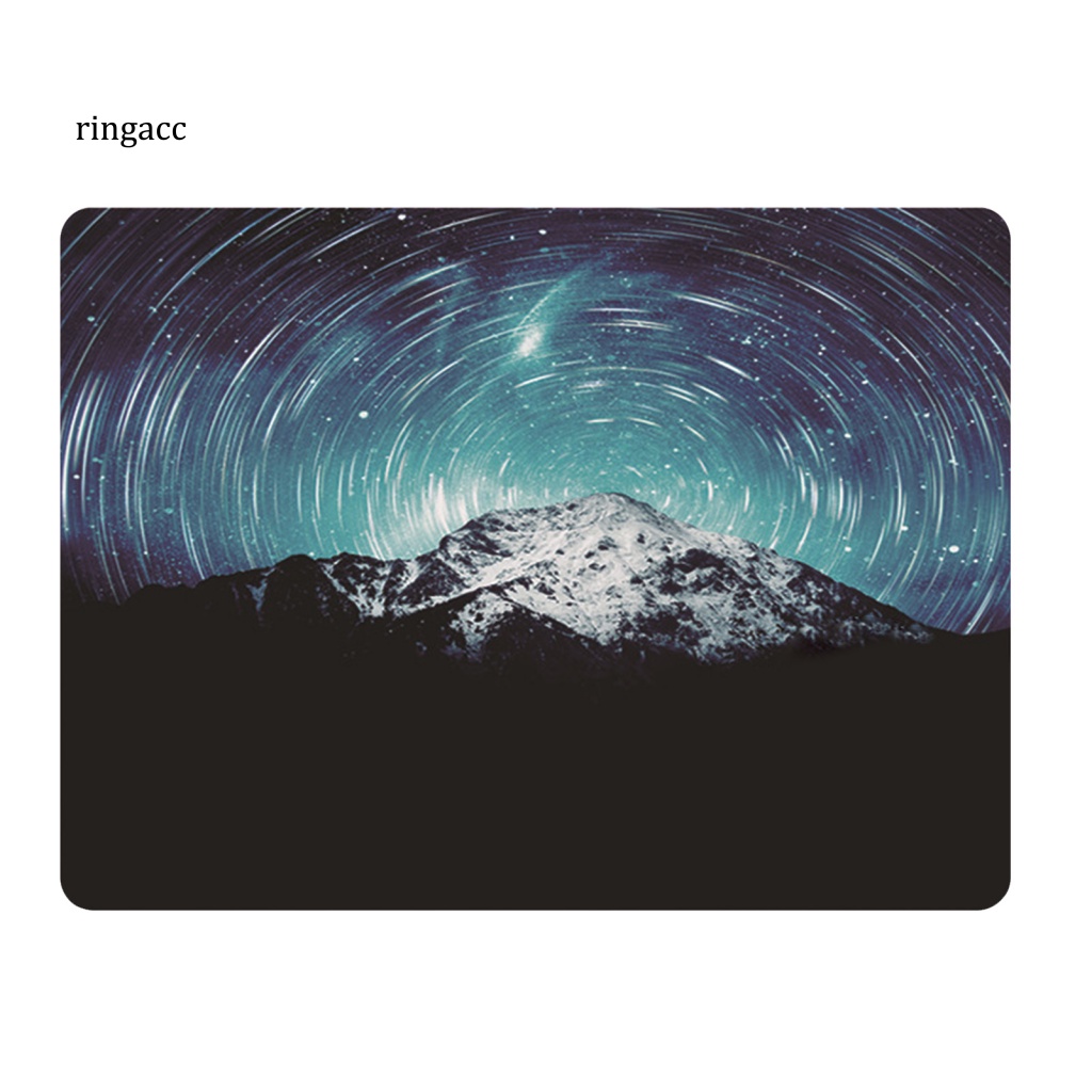 Tấm Lót Chuột RGA Siêu Mỏng Bề Mặt Mịn Chống Trượt Họa Tiết Bầu Trời Sao Dành Cho Laptop