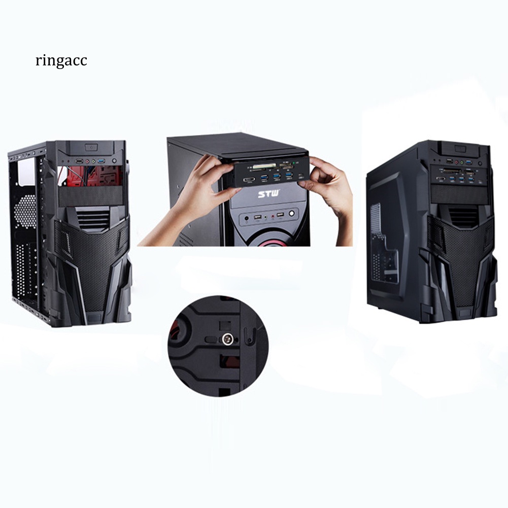 Bảng Điều Khiển Nhiều Cổng Usb 3.0 Kèm Đầu Đọc Thẻ Nhớ TF SD