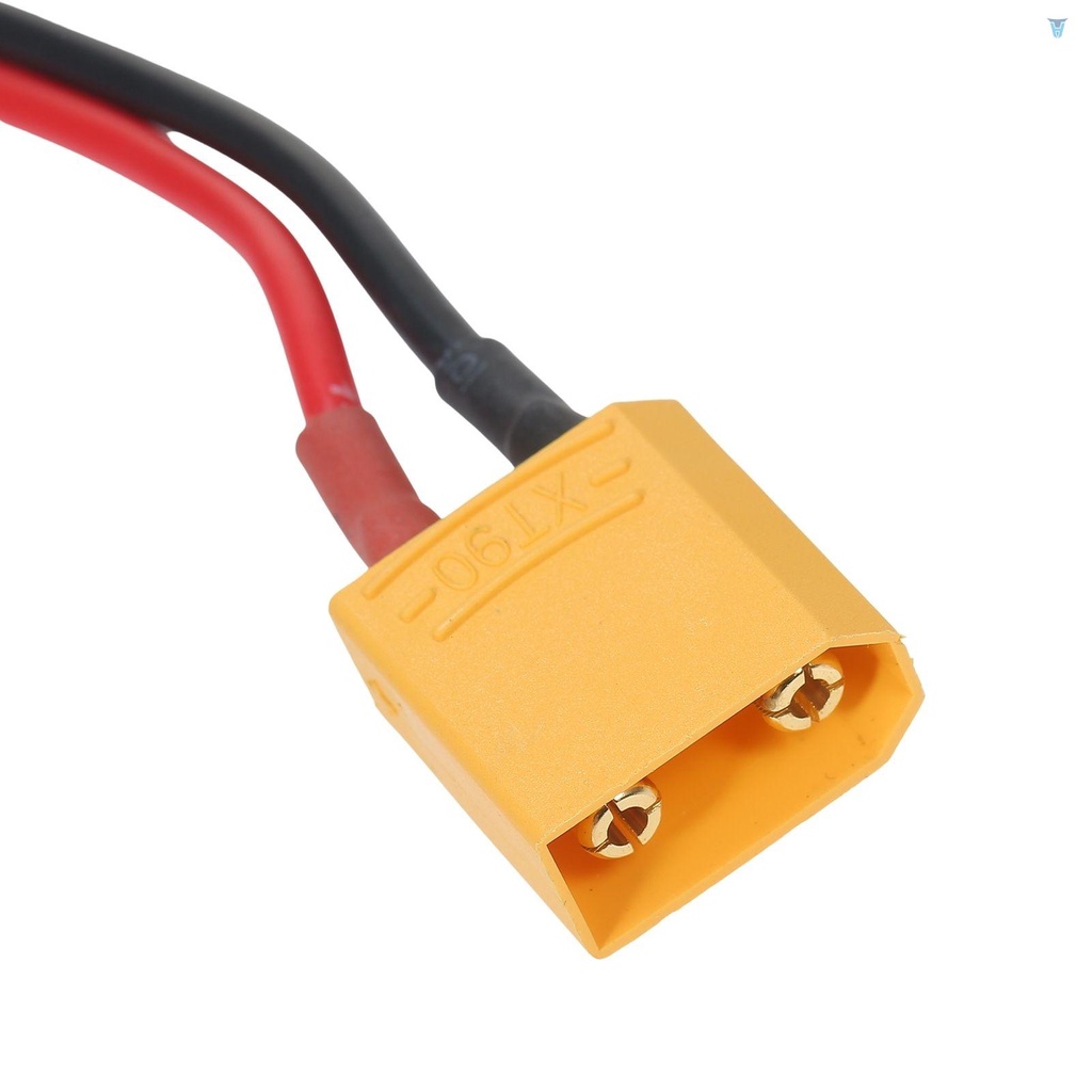 Dây Cáp Sạc QM159 Chuyển Đổi XT90 Đầu Cắm Sang 4mm 14AWG 30cm