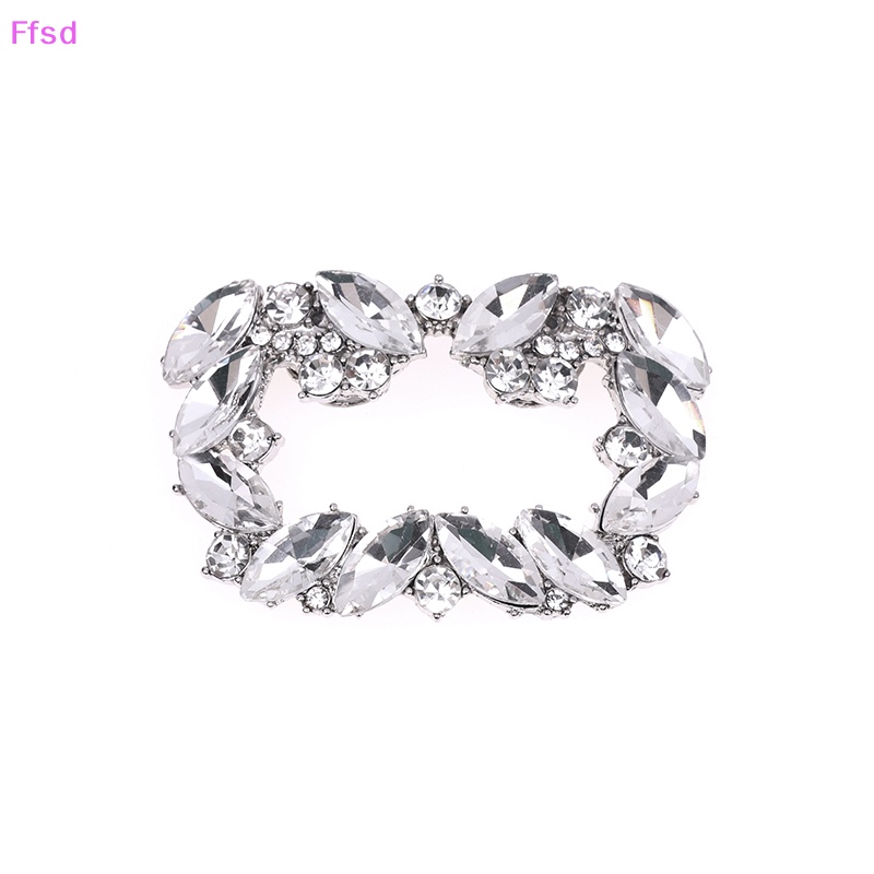 1 Kẹp Giày Đính Pha Lê Trang Trí Cho Cô Dâu Ngày Cưới