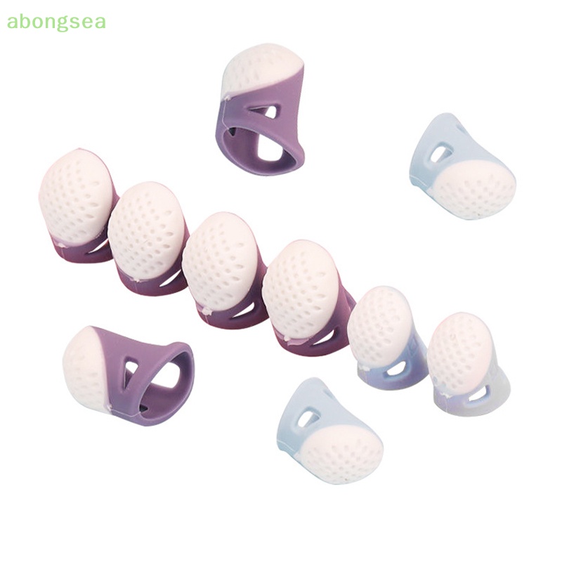 Bọc Bảo Vệ Ngón Tay Khi May Vá 2 Kích Cỡ Bằng Silicone