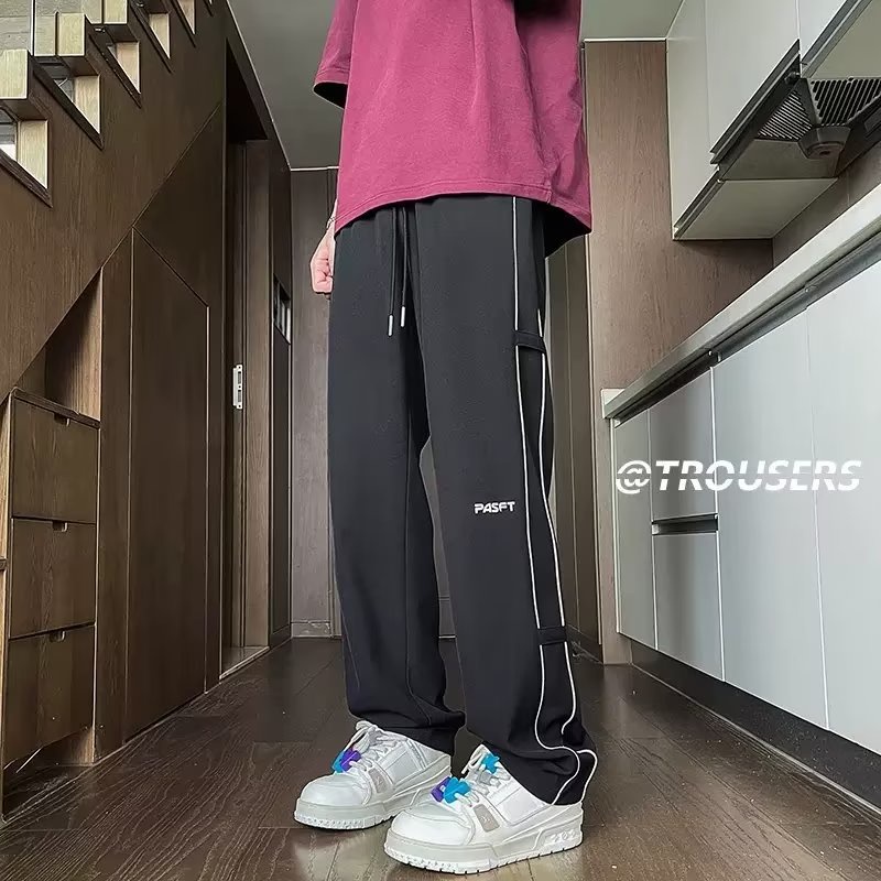 Quần Dài Ống Rộng Phong Cách Đường Phố Thời Trang Mùa Hè Cho Nam
