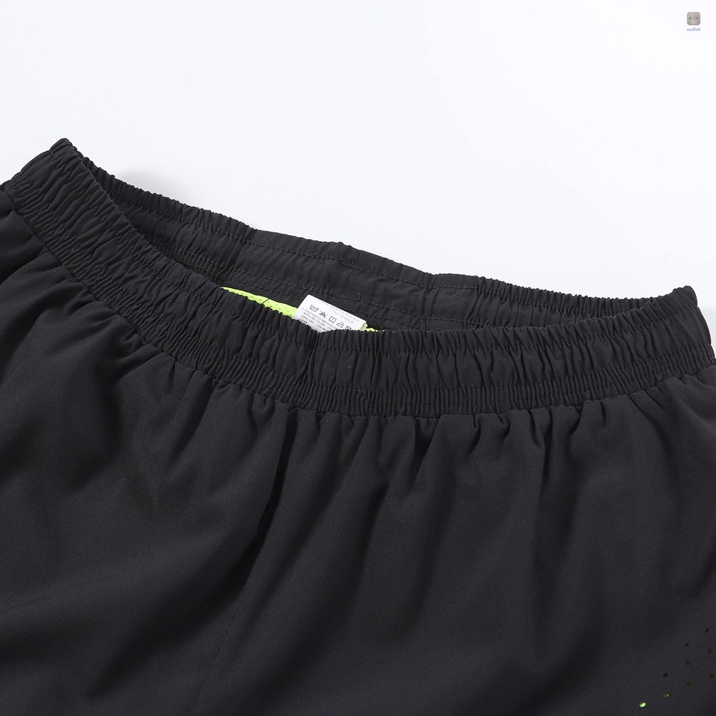 Quần ngắn đi xe đạp 2 Trong 1 Thoáng Khí Mau Khô Cho Nam