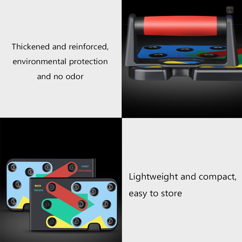 Bảng Tập Hít Đất Đa Năng Hỗ Trợ Luyện Tập Thể Hình Tại Nhà Cho Nam Và Nữ