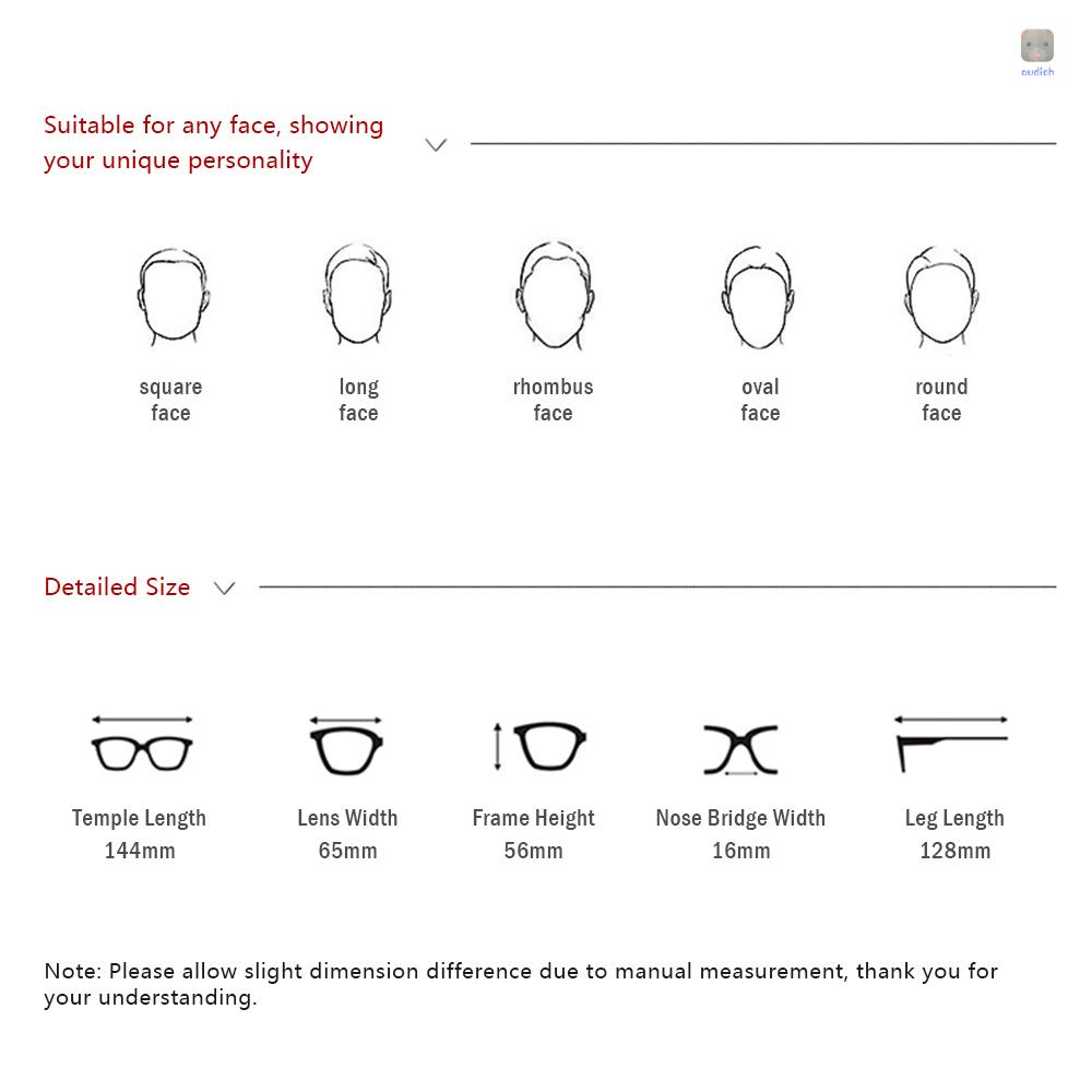 Kính Mát Gọng Kim Loại Chống Tia UV400 Thời Trang