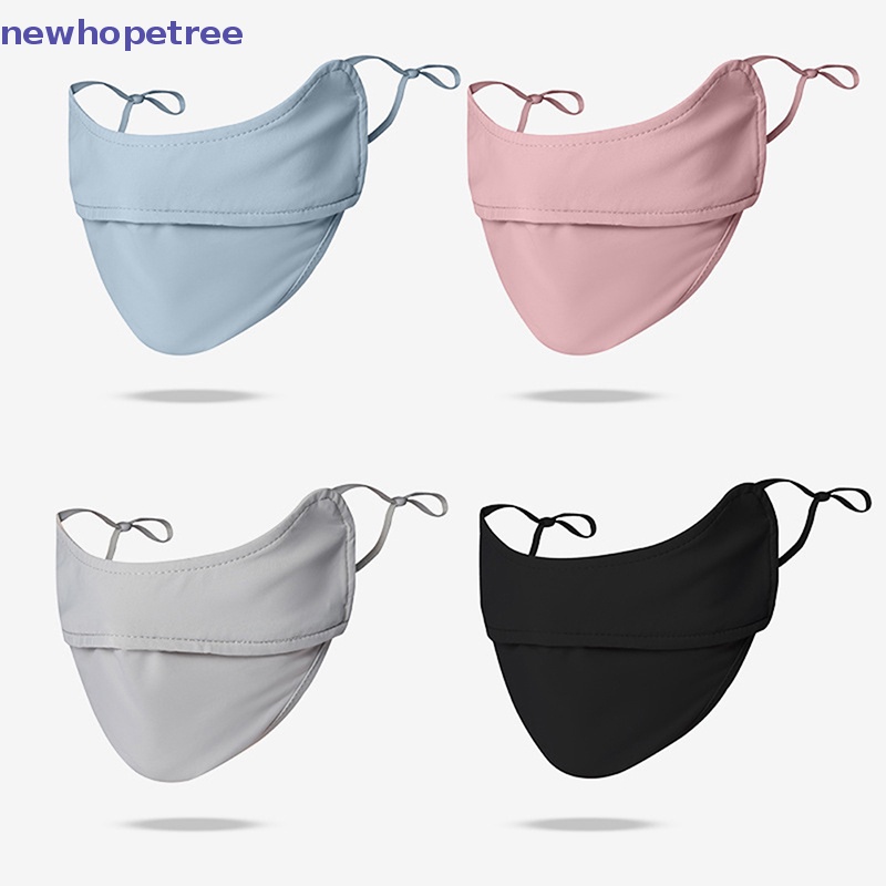 Khẩu Trang Lụa Chống Tia uv Phong Cách Thể Thao