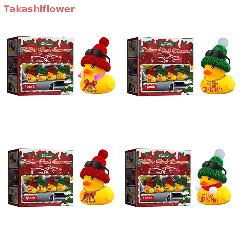 Chú Vịt Vàng Đội Mũ Bảo Hiểm Dễ Thương Dùng Trang Trí