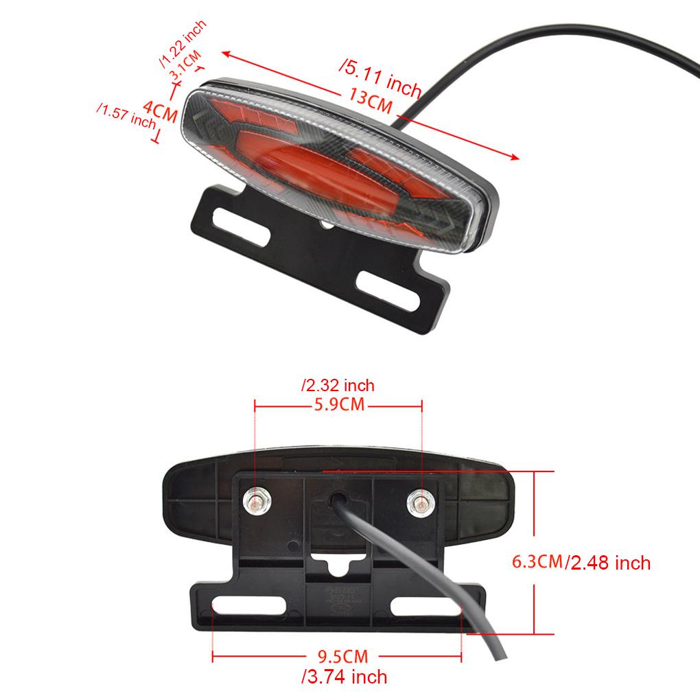 Đèn Đuôi Xe Đạp 3 Trong 1 Đa Năng Dùng Trang Trí