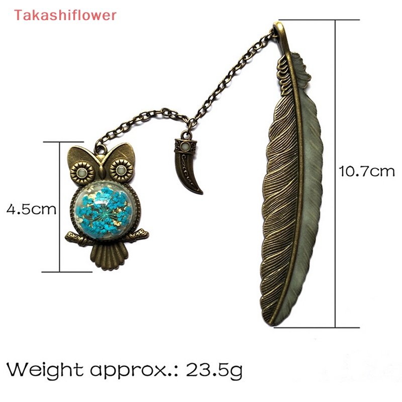 1 Thẻ Đánh Dấu Sách Hình Cú Mèo Dạ Quang Độc Đáo