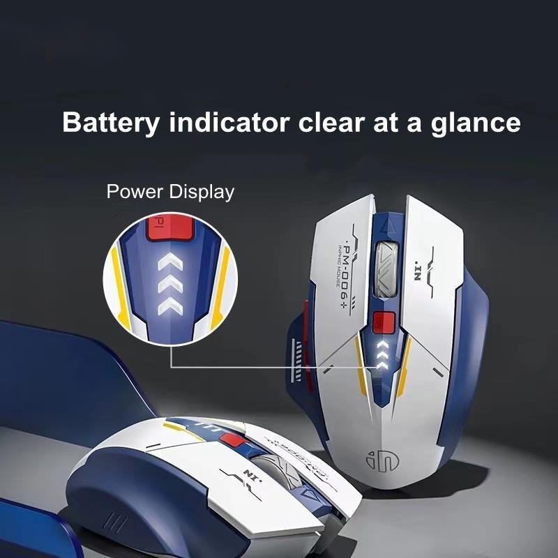Chuột không dây 2.4G 6 Nút 1600 DPI TYPE-C