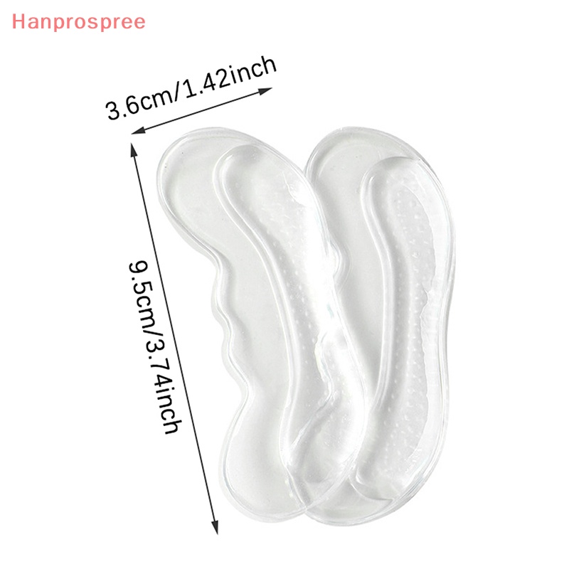 Cặp Đệm Silicone Dán Gót Chân Chống Trượt Cho Nam Nữ